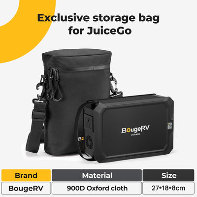 Sac de transport portable BougeRV pour centrale électrique JuiceGo 240Wh