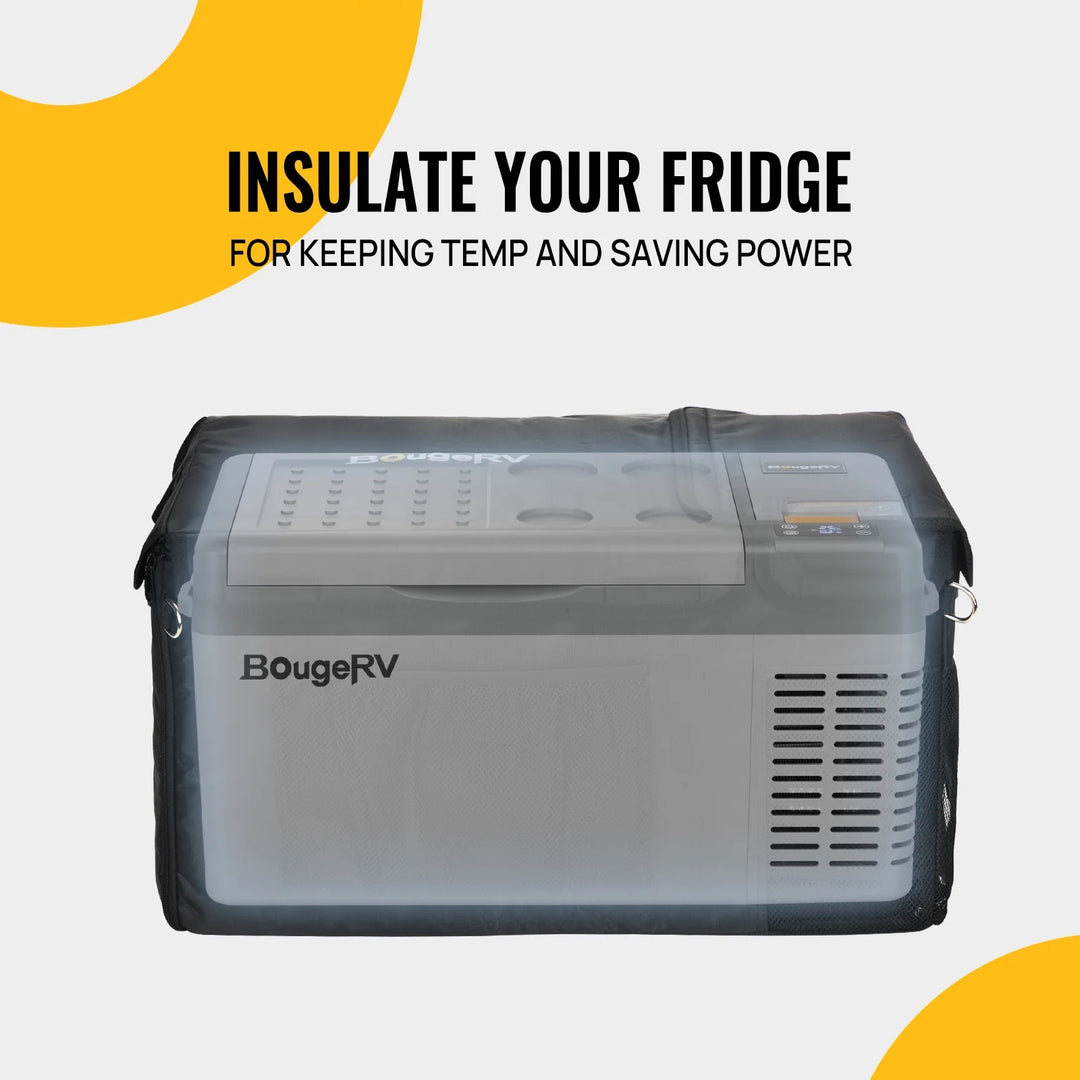 Housse de réfrigérateur portable BougeRV CRPRO20, 21 pintes