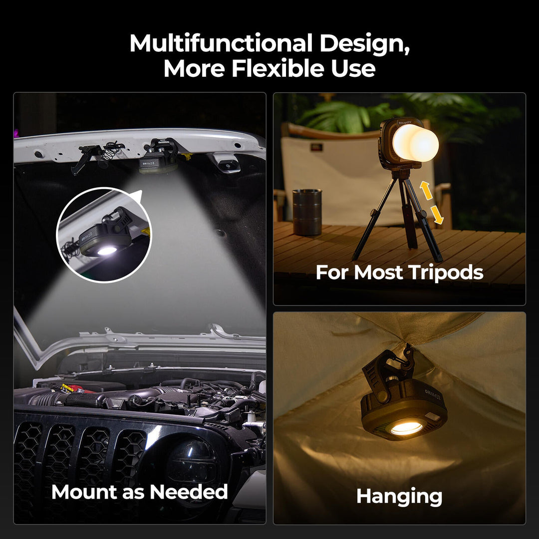 BougeRV AL05 PRO Multifunctional Area Light Waterproof Camping Light