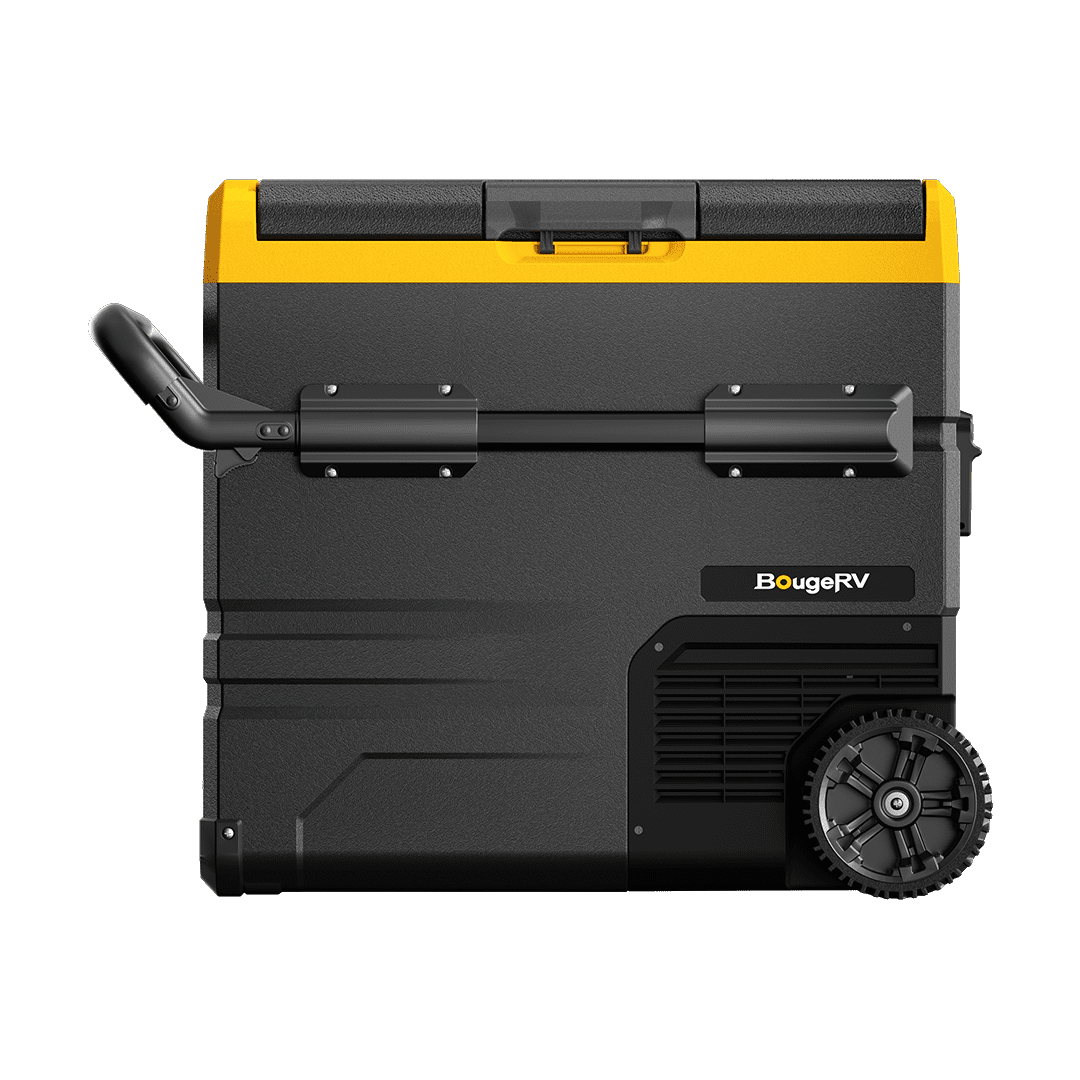 BougeRV CR55 59 Quart Dual Zone 12V Portable Fridge Freezer
