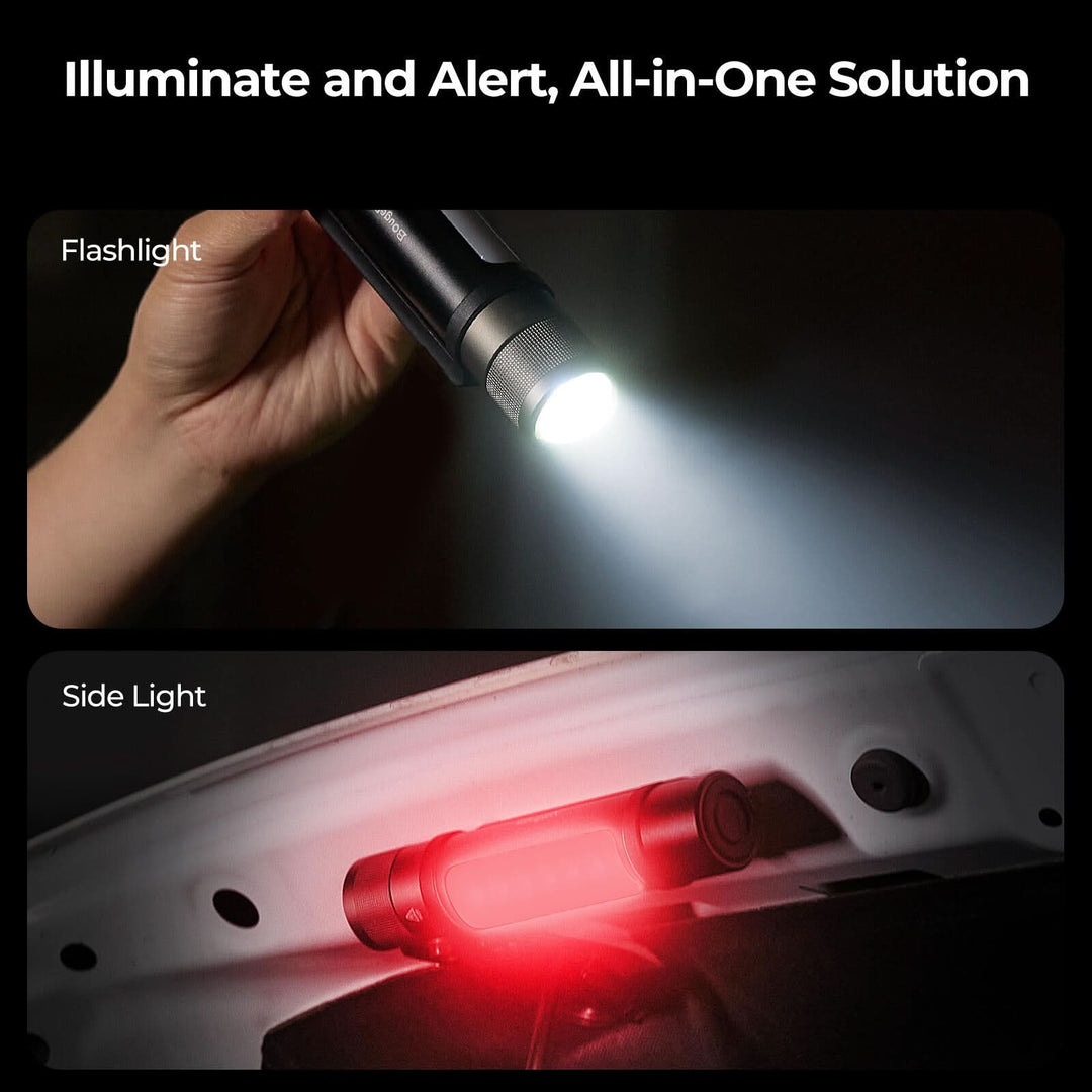 BougeRV FL01 Zoomable Camping Flashlight Outdoor Emergency Light