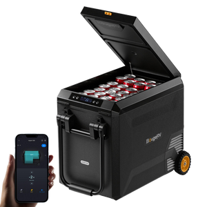 BougeRV ASPEN S50 12V 50QT Portable Fridge with Wheels