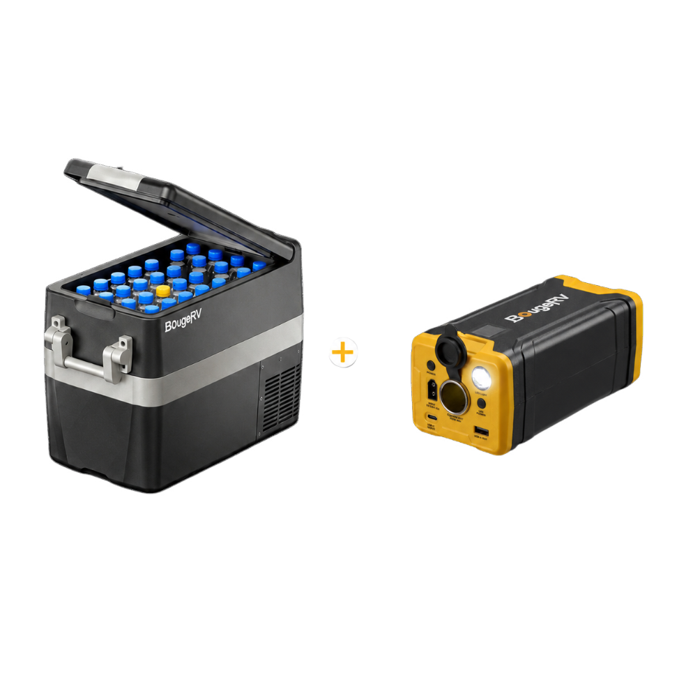 Réfrigérateur/congélateur portatif BougeRV 12 V 42 pintes (40 L)