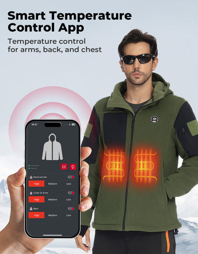 Heated Jacket with 12V 20000mAh Battery Pack