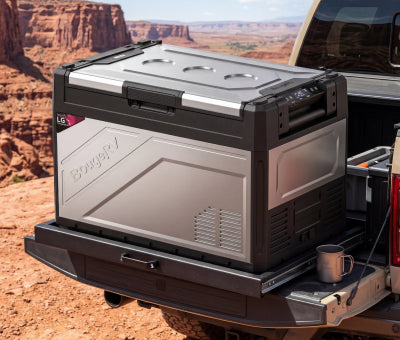 BougeRV Rocky V3.0 41QT Dual Zone 12V Portable Fridge
