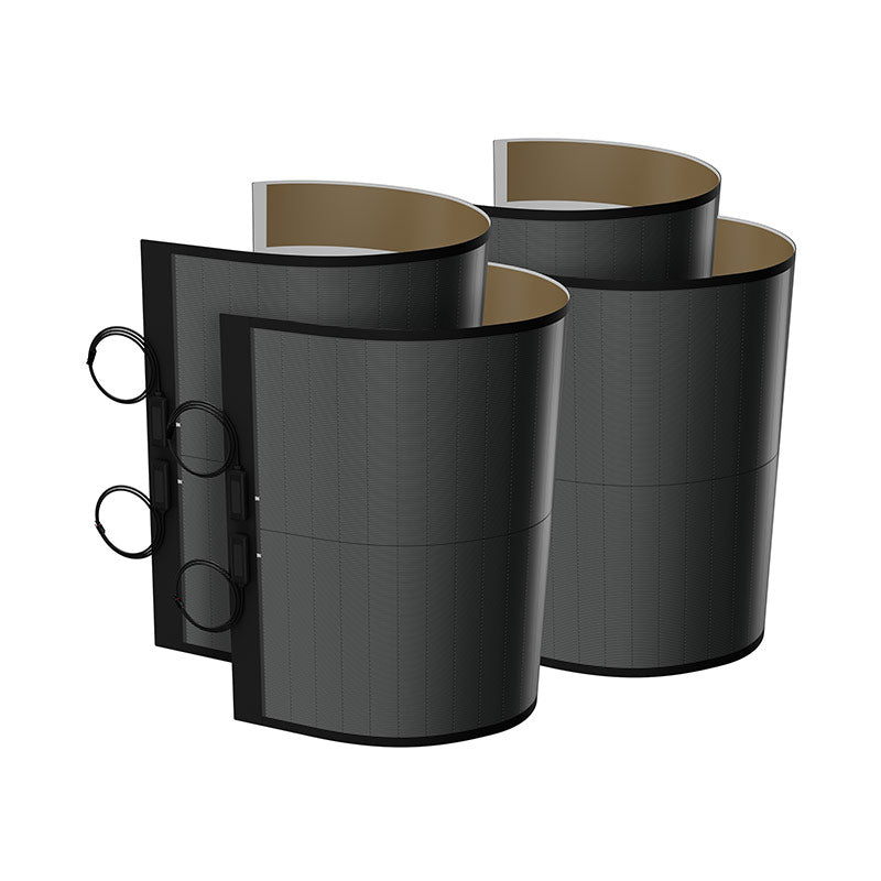 Yuma 100W CIGS Thin-film Flexible Solar Panel with Tape (Compact Version)