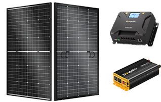 BougeRV 12V 200 Watt Rigid Solar Kit