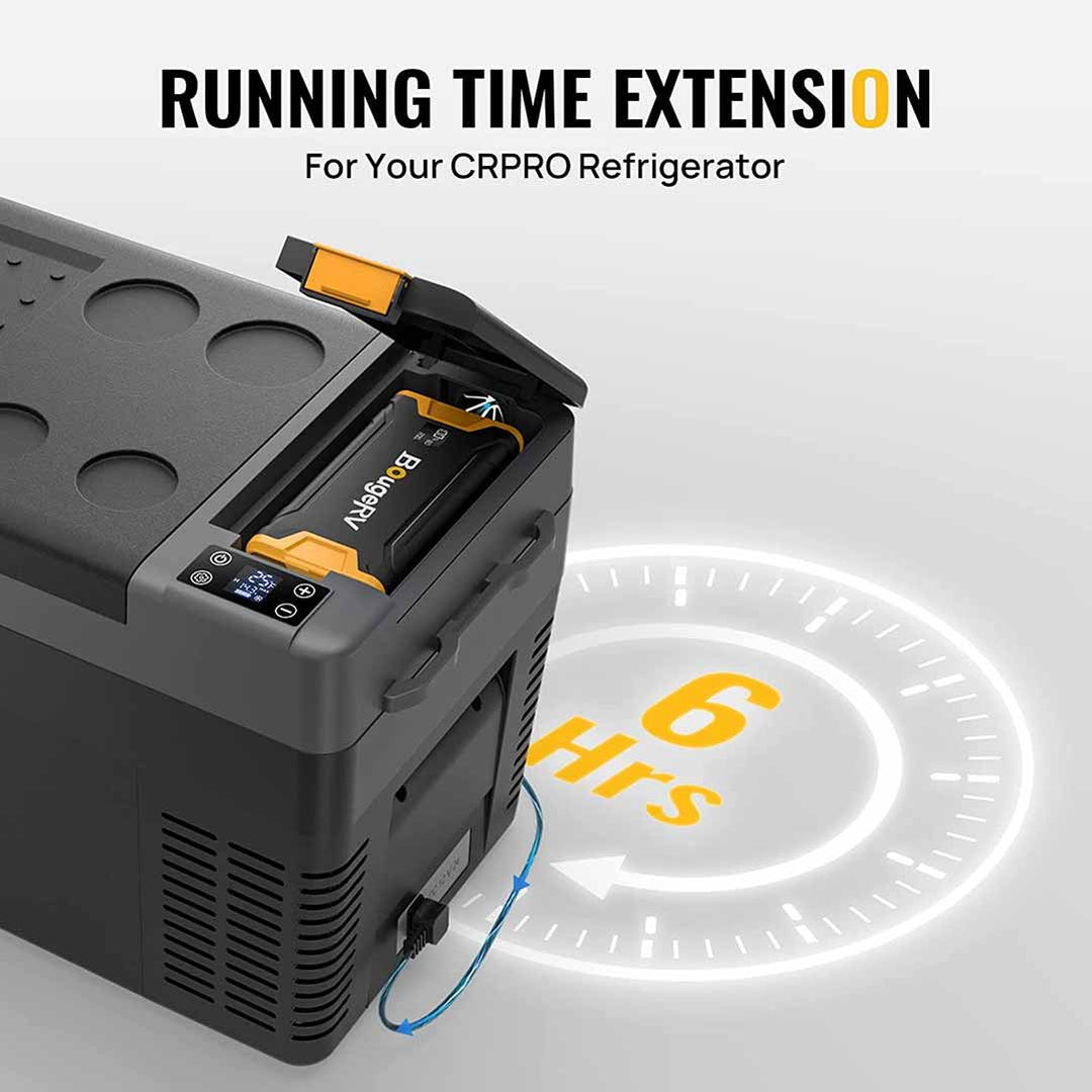 CRPRO20 21QT Portable Refrigerator With 220Wh Power Station Kit