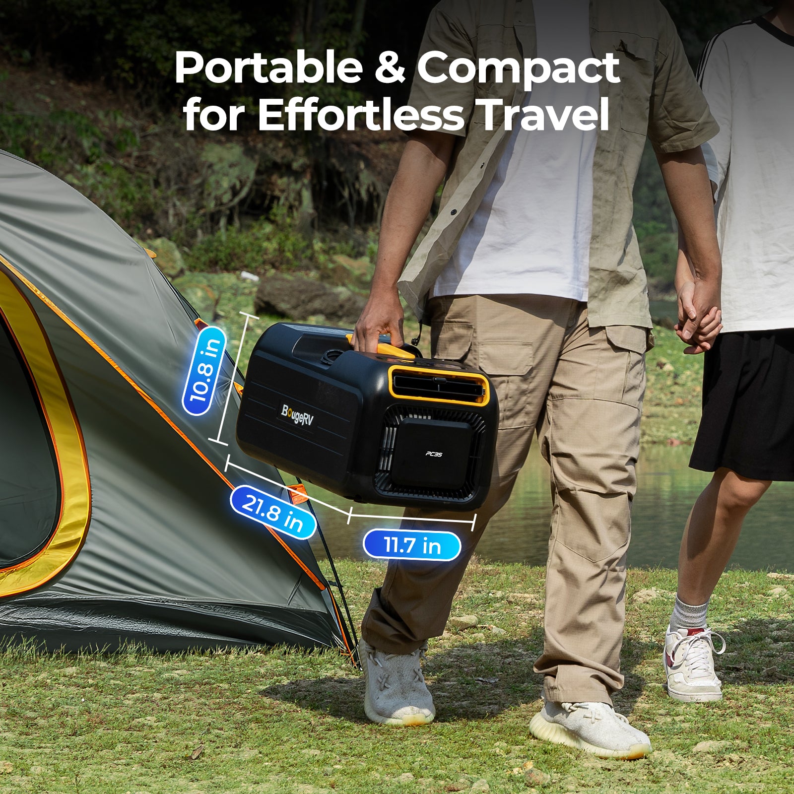 BougeRV New 3500BTU Portable Tent Air Conditioner – BougeRV Canada