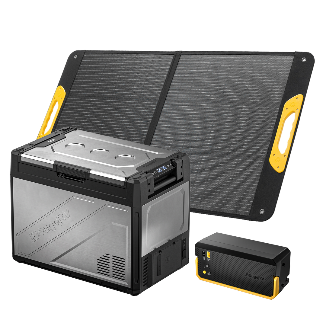 Réfrigérateur portatif double zone 12 V BougeRV Rocky 69QT