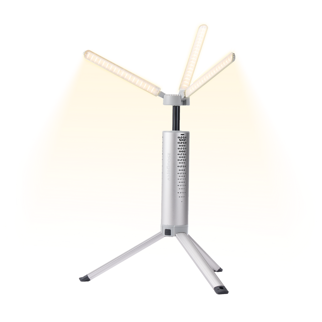 BougeRV New T1 Portable Camping Lantern (Silver)