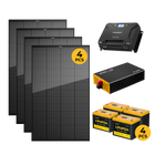 BougeRV 12V 800W ShadePower Rigid Solar System Kit