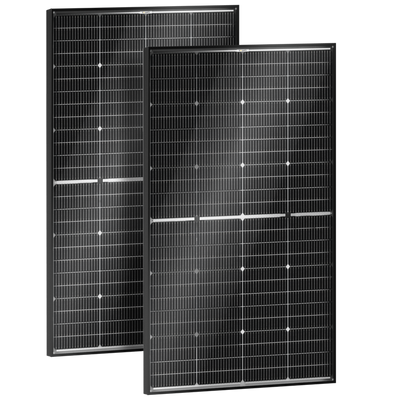 Panneau solaire biface BougeRV 16BB de type N de 200 watts