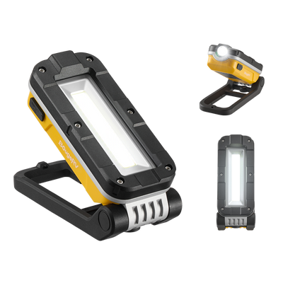 BougeRV WL01 Rechargeable Work Light 180° Rotate Job Site Lighting
