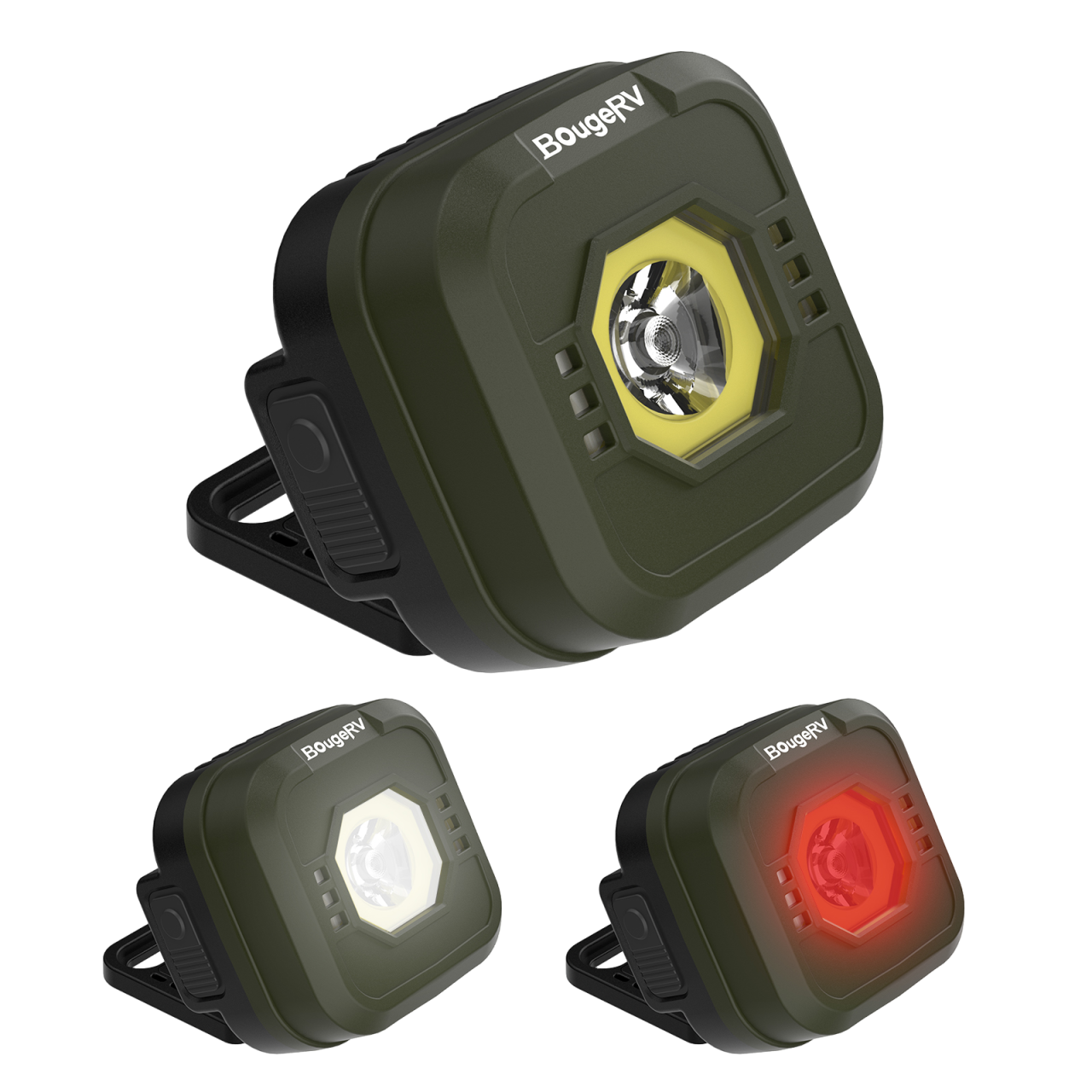 BougeRV AL05 Multifunctional Area Light Rechargeable Outdoor Headlamp