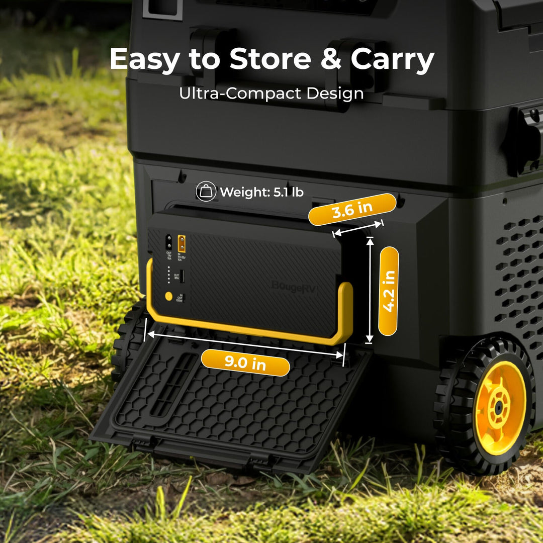 BougeRV 240Wh Detachable Battery of CRH20 Portable Fridge
