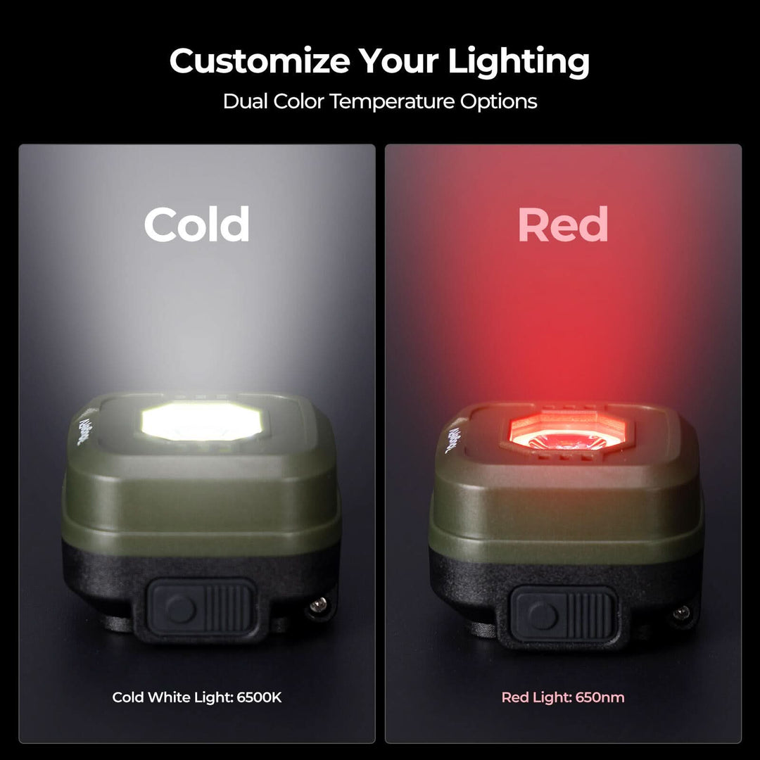 BougeRV AL05 Multifunctional Area Light Rechargeable Outdoor Headlamp