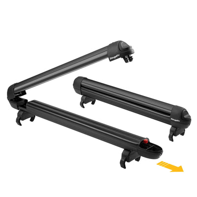 BougeRV 28'' Ski & Snowboard Racks with Anti-Theft Lock