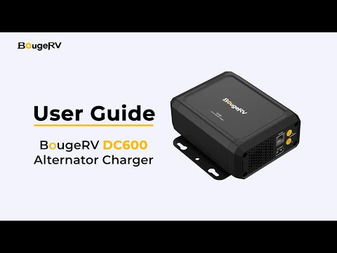 BougeRV 12V/24V 50A DC600 Alternator Charger