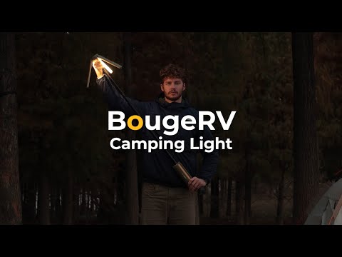 BougeRV CL04 Upgraded Telescopic Camping Light Tent Lamp for Camping