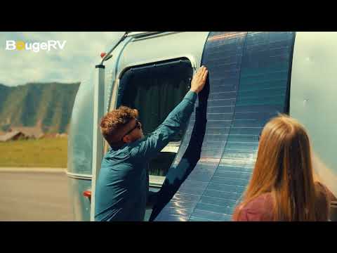 Panneau solaire flexible à couche mince Yuma 200W CIGS avec ruban adhésif