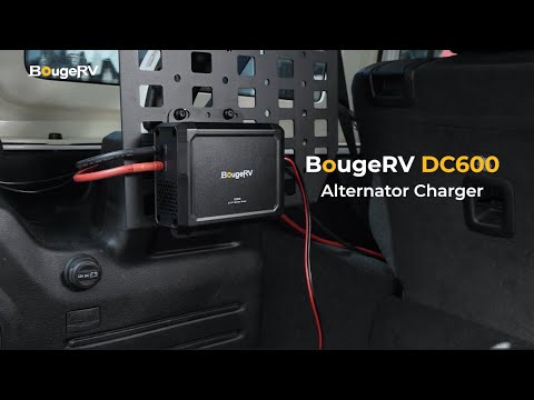 BougeRV 12V/24V 50A DC600 Alternator Charger