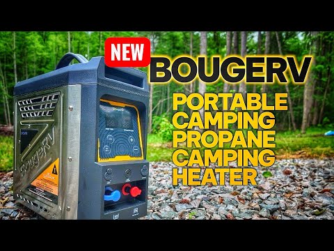 Chauffe-eau portatif de camping extérieur au propane BougeRV