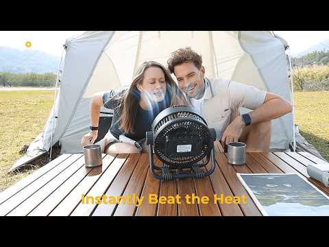 BougeRV F01 Portable 20,000mAh Cordless Battery Outdoor Fan