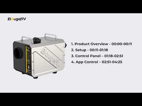 BougeRV Portable Diesel Outdoor Heater