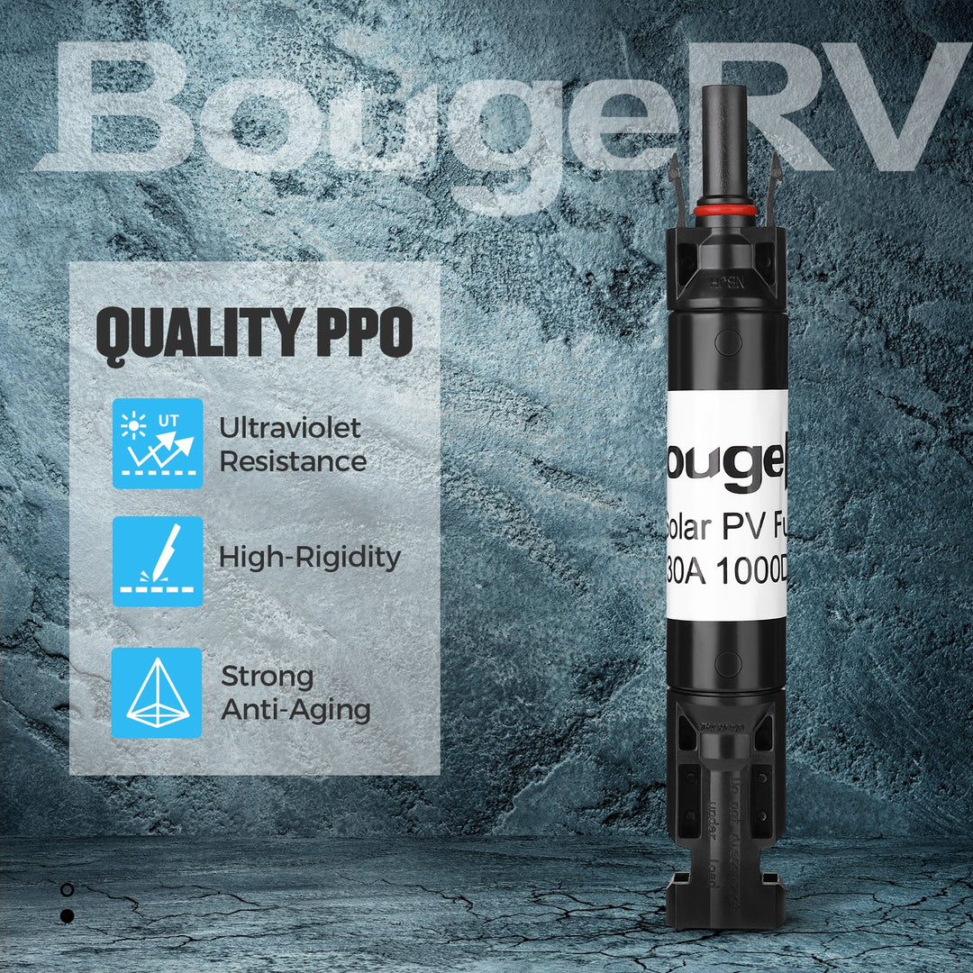 30A Solar Fuse Holder - BougeRV