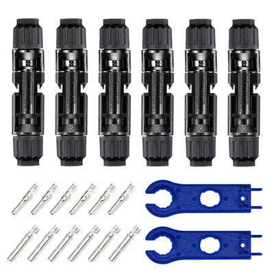 Solar Connectors kits(6Pairs Male/Female &1 pair of spanners) - BougeRV