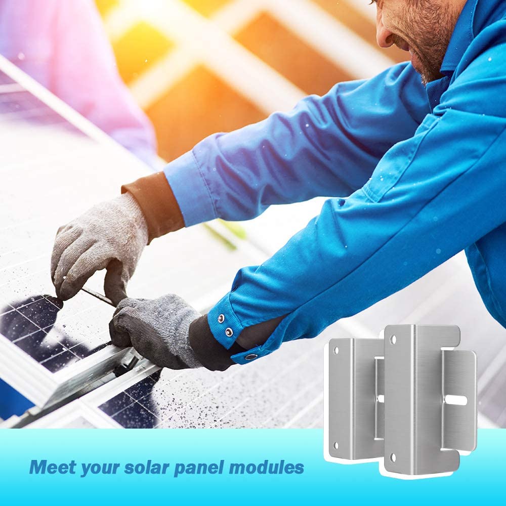 Solar Panel Mounting Z Bracket Mount Kits Supporting - BougeRV