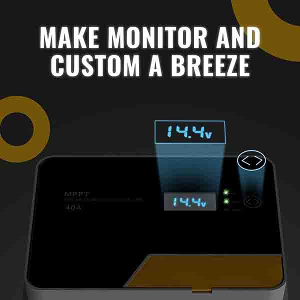 make monitor and custom a breeze